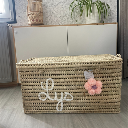 Malle 80 cm personnalisée avec prénom